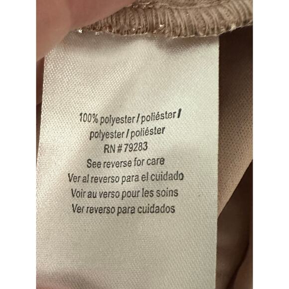 ALEX EVENINGS Short Embroidered Sequin Lace Cocktail Dress Rose Gold - Sz 4 NWT - Picture 8 of 9